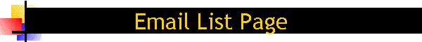 Email List Page